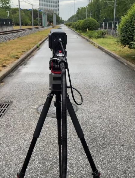 激光清障儀現(xiàn)場