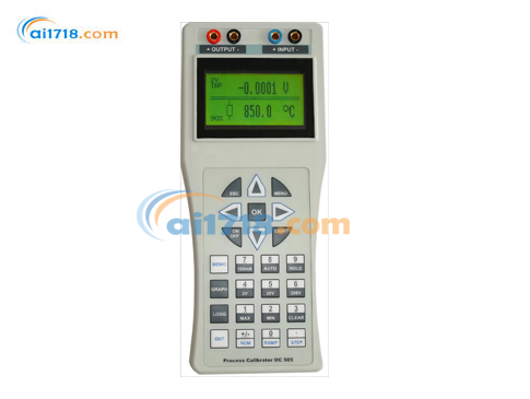 OC505 過程校準(zhǔn)器 – 數(shù)據(jù)記錄器 服務(wù)校準(zhǔn)器